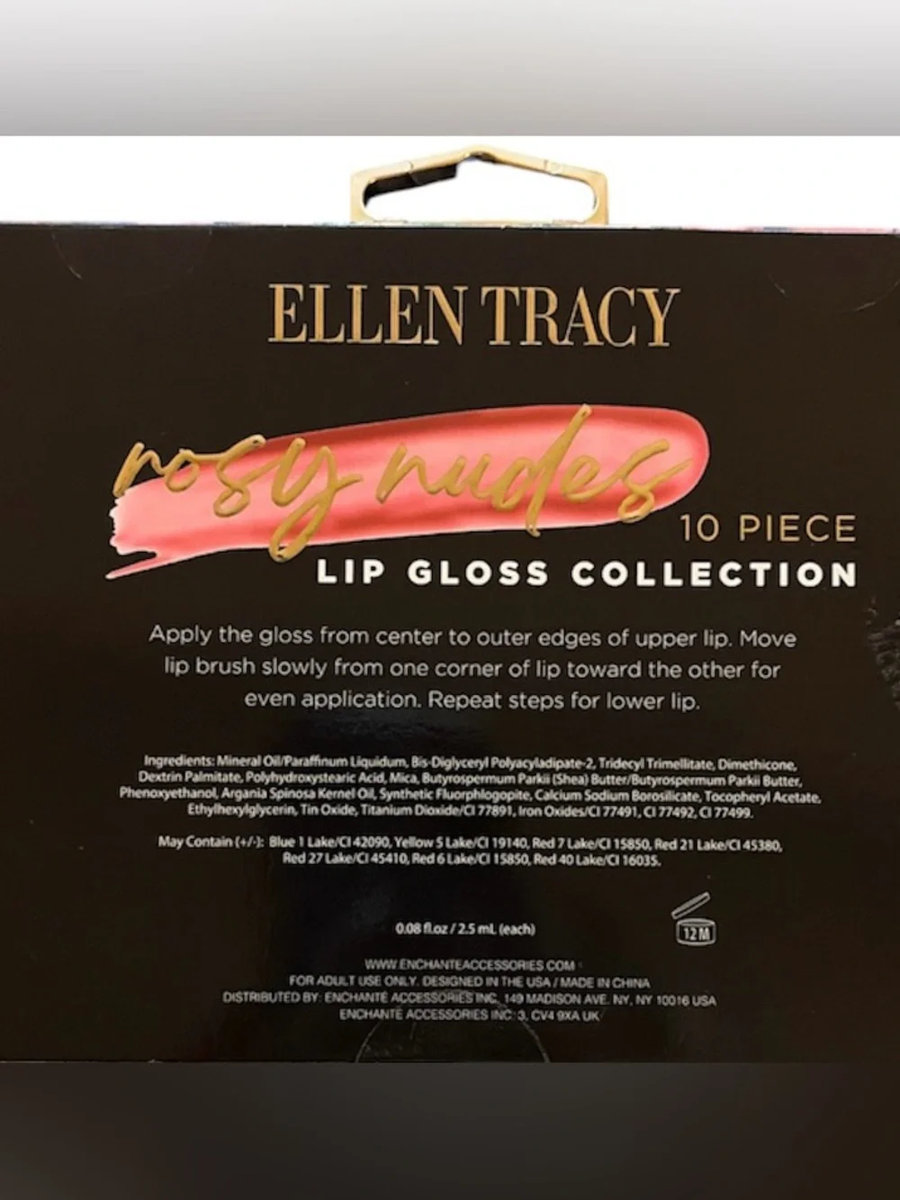 Ellen Tracy ten glosses